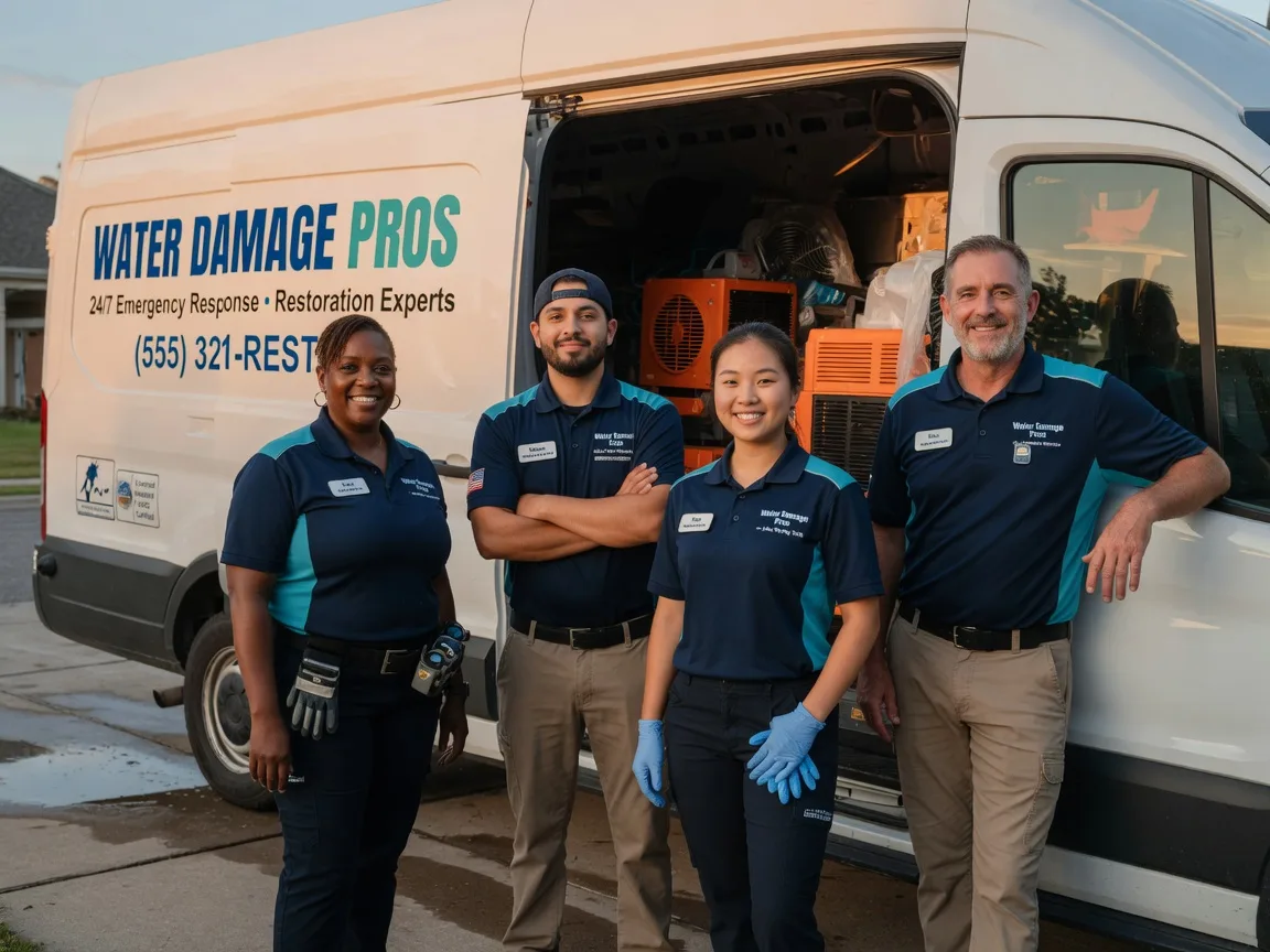 Water Damage Restoration company in Gas, KS