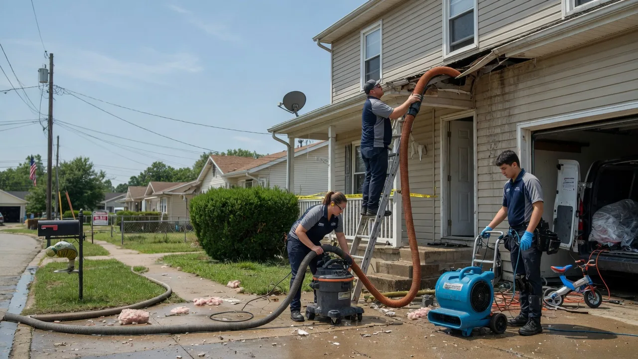 Water Damage Restoration in Gas, KS near me